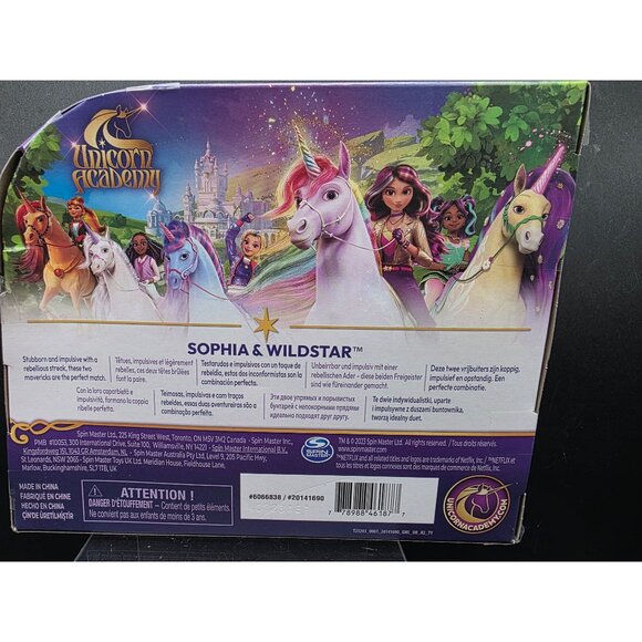 Unicorn Academy Sophia & Wildstar Doll & Unicorn Toy Set Netflix Collection - Picture 4 of 5
